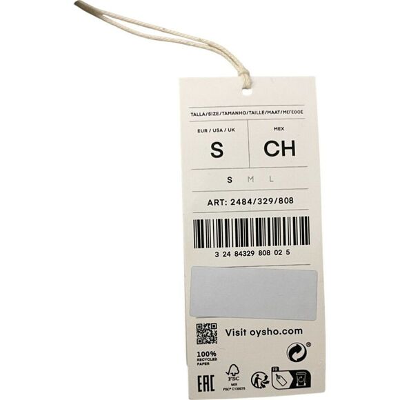 OYSHO Womens Swimsuit Bathing Suit Size S Gray Long Sleeve 2484/329 NWT - Picture 4 of 10